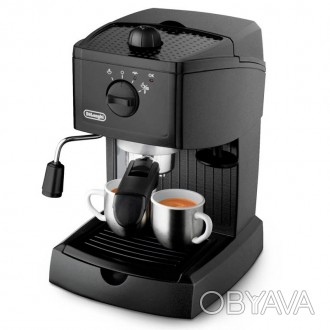 Кофеварка DeLonghi EC 146 B приготовит для вас одну или две порции кофе за один . . фото 1