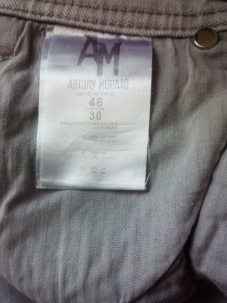 Дезайнерські джинси Antony Morato, оригінал. Розмір :46/30. Модель: skinny. Мате. . фото 5