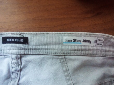 Дезайнерські джинси Antony Morato, оригінал. Розмір :46/30. Модель: skinny. Мате. . фото 6