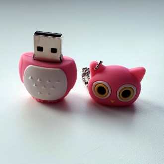 USB-накопитель в форме совы станет великолепным подарком для женщин, ценящих гла. . фото 3