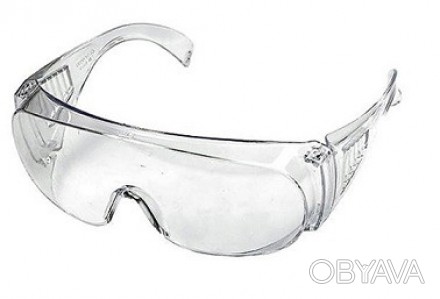 Очки защитные белые Предназначены для защиты глаз от инородных частиц, механичес. . фото 1
