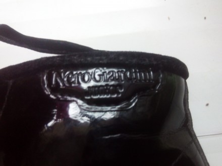 Дизайнерські чобітки Nero Giardini junior. Розмір: 26. Матеріал: локована шкіра.. . фото 6