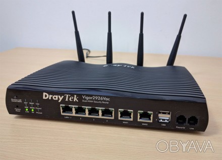 Web-магазин Network Tools предлагает новый VPN маршрутизатор DrayTek Vigor2926Va. . фото 1