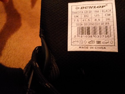 Мужские ботинки Dunlop Dakota Mens Safety Boots – выполнены из качественных совр. . фото 10