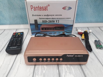 Pantesat HD-2058 T2 IPTV Цифровой эфирный тюнер 
Замечательная новинка радует н. . фото 2