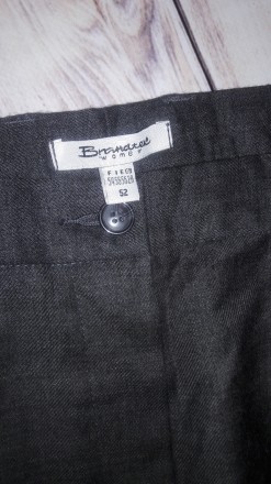 Фирменные шерстяные штаны графитового цвета от датского бренда Brandtex,размер 5. . фото 4