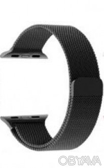 Шикарный, миланский сетчатый браслет, ремешок для часов Apple watch 42/44 мм., о. . фото 1