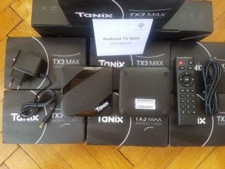 Оригінал Smart TV приставка Tanix TX3 Max 2/16 Amlogic S905W 2G RAM 16G ROM Andr. . фото 2