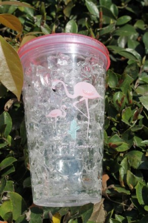Стакан с трубочкой фламинго, розовый (123266)
Оригинальный стакан для холодных н. . фото 3