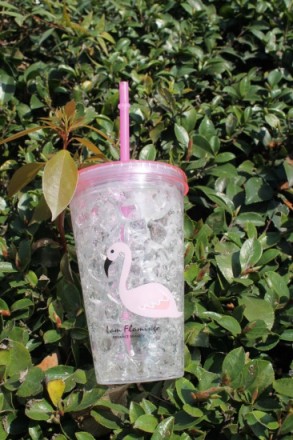 Стакан с трубочкой фламинго, розовый (123266)
Оригинальный стакан для холодных н. . фото 4