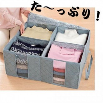 Органайзер для одежды бамбук на 4 секции (118537). Київ. фото 1