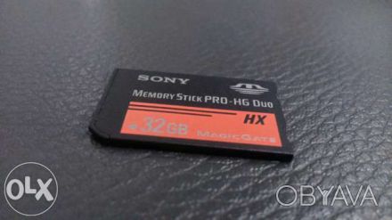Продам скоростную карту памяти Sony Memory Stick PRO-HG Duo 32GB без упаковки (M. . фото 1