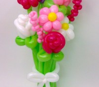 Цветы из воздушных шаров 
Сделайте незабываемым Ваш праздник 
Цветы от 8 грн 
. . фото 4