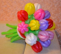 Цветы из воздушных шаров 
Сделайте незабываемым Ваш праздник 
Цветы от 8 грн 
. . фото 8