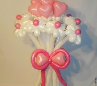 Цветы из воздушных шаров 
Сделайте незабываемым Ваш праздник 
Цветы от 8 грн 
. . фото 2
