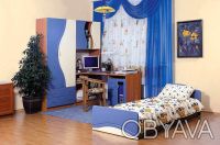 Детская спальня «Эколь МДФ». 
Производитель: Белоцерковская мебельная фабрика, . . фото 2