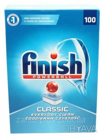  Finish Classic – это удобные таблетки для посудомоечной машины, которые оказыва. . фото 1