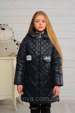 Очень модная, детская куртка для девочки, демисезон. Материал: плащевка "Глория". . фото 2