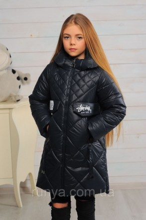 Очень модная, детская куртка для девочки, демисезон. Материал: плащевка "Глория". . фото 3