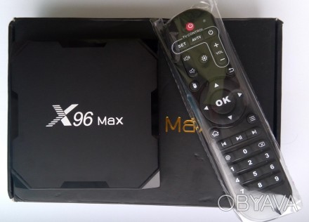 Tv Box X96 Max
Новый. Есть украинский и русский языки.
Подключение к телевизор. . фото 1