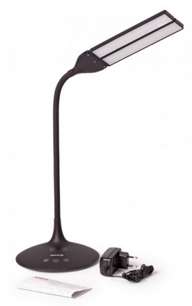 Настольная лампа Maxus 1-MAX-DKL-002-05 безопасна для зрения, позволяет плавно у. . фото 2
