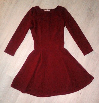 Очень красивое платье бордового цвета (подойдет для подростка или миниатюрной де. . фото 7