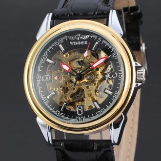 Стильные, удобные, компактные часы от ТМ Winner.

Характеристики
* бренд: Win. . фото 2