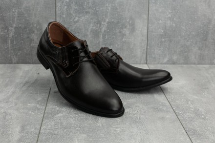 Мужские кожаные туфли.
Классическая модель, идеальный круглый длинный носок, изя. . фото 2