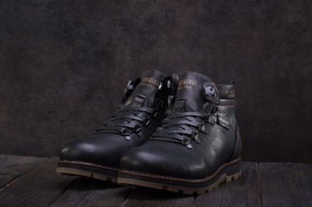 Мужские зимние ботинки из натуральной кожи.
Подошва - прочный полиуретан.
Матери. . фото 6