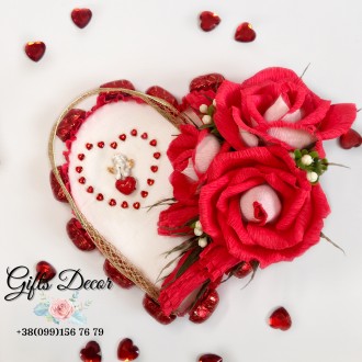 Подарок из конфет для любимой с розами "ОСИРИЯ"
❤️ Как выразить без слов свою л. . фото 4