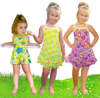 Детские трикотажные платья оптом и в розницу
Сарафан "Маринка"
 
Размерный ряд: . . фото 2