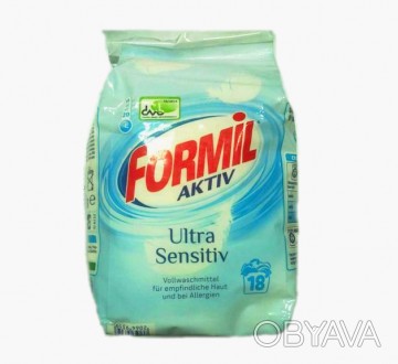 ORMIL Aktiv Ultra Sensitive стиральный порошок (1,215 кг - 18 стирок)Тип прання	. . фото 1