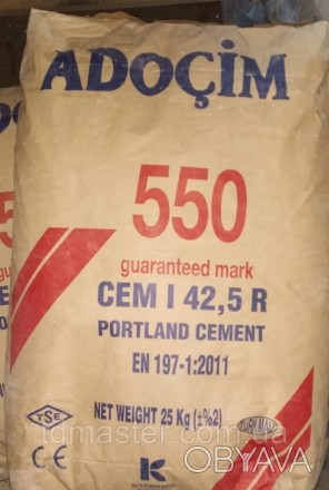 Предлагаем цемент только в заводской упаковке!
Турецкий цемент
ПЦ 500-Д0 на по. . фото 1