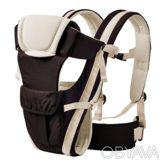 Слинг рюкзак кенгуру SUNROZ BP-14 Baby Carrier для переноски малышей в возрасте . . фото 1
