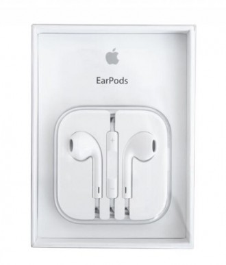 Apple EarPods с пультом дистанционного управления и микрофоном разработаны для м. . фото 3