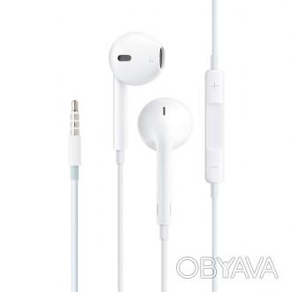 Apple EarPods с пультом дистанционного управления и микрофоном разработаны для м. . фото 1
