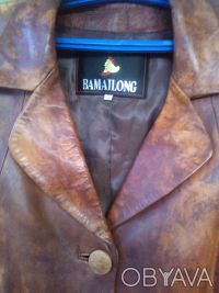 Куртка женская кожаная в хорошем состоянии, размер 58-60 
(10 ХL). . фото 3
