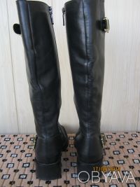 продаются  женские утепленные осенние кожаные сапоги CARLO PAZOLINI  в отличном . . фото 4