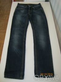 женские джинсы LIU JO COLLECTION темно синего цвета, размер 25, б/у в отличном с. . фото 3
