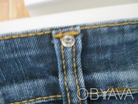 женские джинсы LIU JO COLLECTION темно синего цвета, размер 25, б/у в отличном с. . фото 6