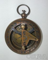 Карманный компас с солнечными часами Ross London
Новый
Сделан под старину из л. . фото 2