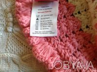 Продаю новую очень красивую ажурную шапочку панамку розового цвета ТМ Juniors. П. . фото 4