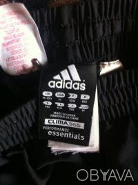 Продам черные спортивные штаны в отличном состоянии adidas сlima 365 на рост 160. . фото 6