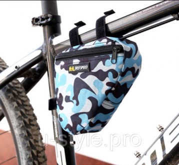 
Удобная вело-сумка на раму, прочная и стильная, от фирменного производителя "HO. . фото 2