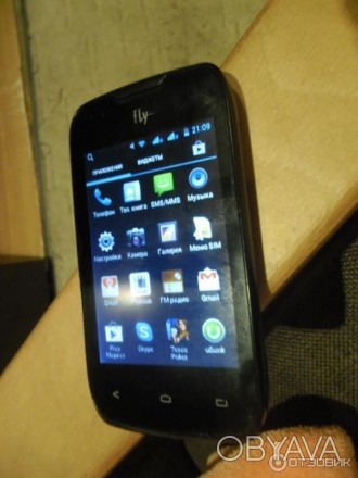 Телефон FLY Q431 в нормальном рабочем состоянии,без трещин и сколов.Не тонул,в р. . фото 1