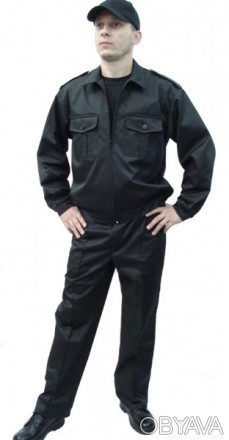 Костюм для охранника состоит из куртки и брюк. Куртка застегивается на молнию. П. . фото 1