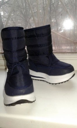 Зимние новые детские термо-ботинки для мальчика. Стелька-14см.
Ботинки имеют яр. . фото 4