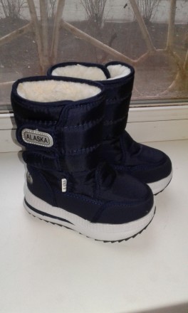 Зимние новые детские термо-ботинки для мальчика. Стелька-14см.
Ботинки имеют яр. . фото 3