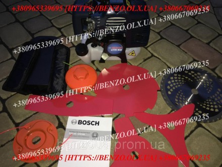 Мощная бензокоса Bosch GTR 52 гарантия 1 год! 
5 ножей + 2 катушки
Мотокоса Bosc. . фото 9