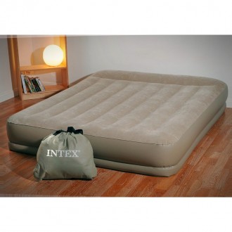 Надувная кровать серии "Intex Pillow Rest Mid-Rise Bed" обеспечивает повышенный . . фото 4